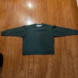 Champion Forest Green Crewneck Sweatshirt